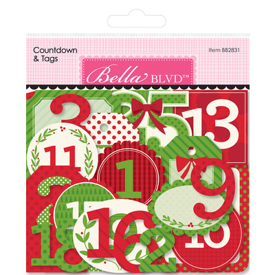 Countdown & Tags, Merry Little Christmas