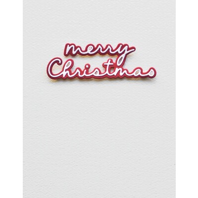 Die, Merry Christmas Confection Script