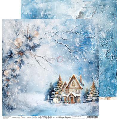 12X12 Paper Pad, Cozy Winterland