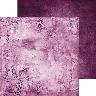 6X6 Paper Pad, Purple Fuchsia Mood
