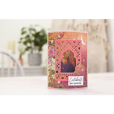 A4 Luxury Linen Card Pack, Arabian Nights