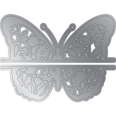 Clear Stamp & Die Combo, Butterfly Wishes
