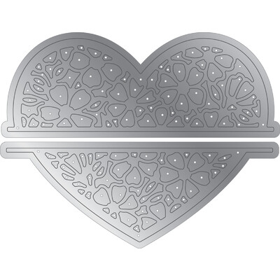 Clear Stamp & Die Combo, Just For You With Love