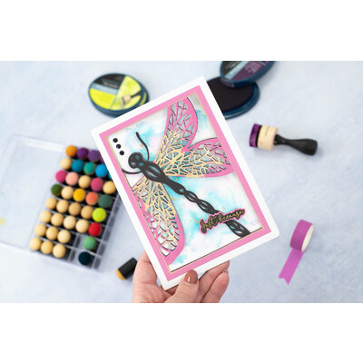 Create a Card Die, 5" x 7" - Dainty Dragonfly