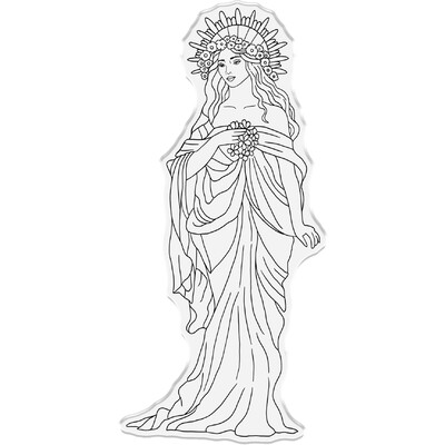 Clear Stamp & Die Combo, Myths & Legends - Greek Goddess Aphrodite