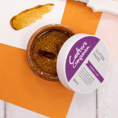 Glitter Paste, Golden Leaf