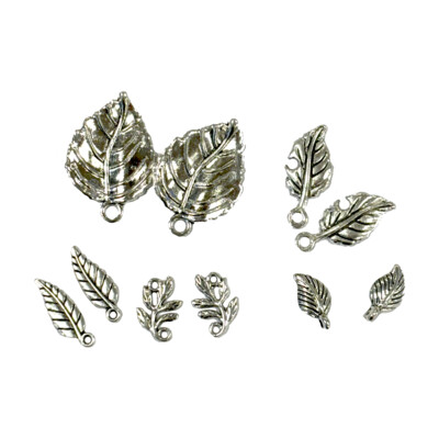 Nature's Garden Metal Charms, Thankful & Blessed