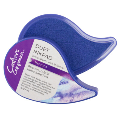 Duet ColourBloom Shimmer Ink Pad, Neptune