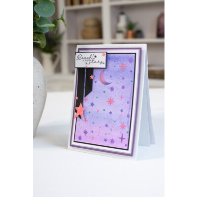 3D Embossing Folder, Celestial