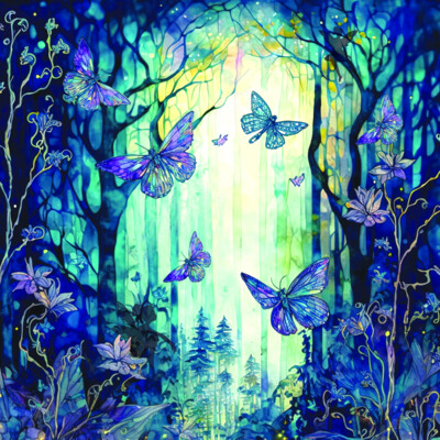 Sara Signature 12X12 Paper Pad, Fairy Glade