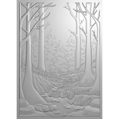 Sara Signature 3D Embossing Folder, Fairy Glade - Fairy Glade