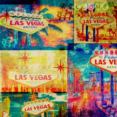 6X6 Paper Pad, Vintage Vegas