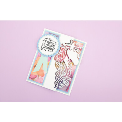 Clear Stamp, Majestic Unicorn - Unicorn Sentiments