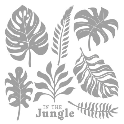 Sara Signature 6X6 Foil Transfers, Royal Jungle