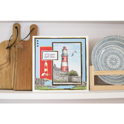 Sheena Crafts Clear Stamp, Charm of the Sea - Guided Home