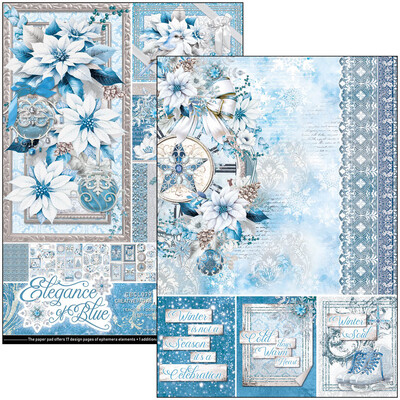 A4 Creative Pad, Elegance of Blue