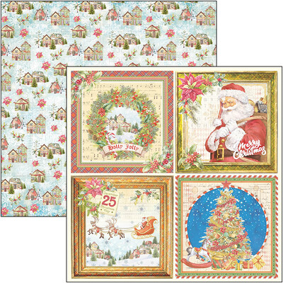 12X12 Patterns Paper Pad, Dear Santa
