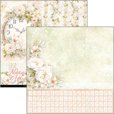 12X12 Patterns Paper Pad, Always & Forever