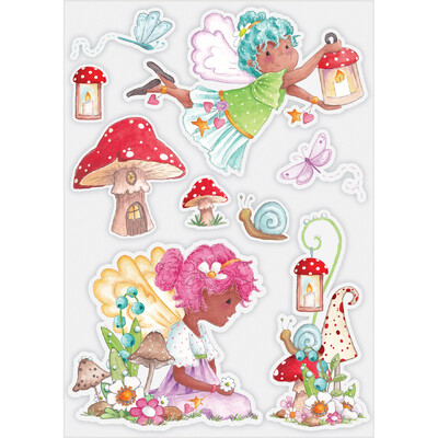 Clear Stamp, Fairy Wishes - Friends