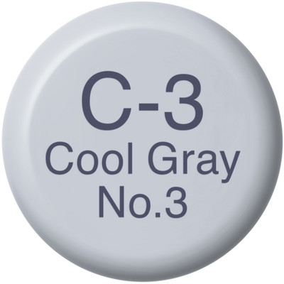 Copic Ink, C3 Cool Gray 3 (12ml)
