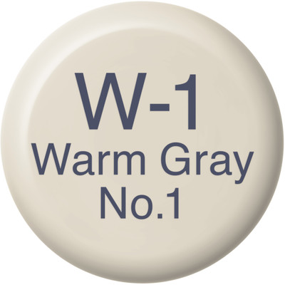 Copic Ink, W1 Warm Gray 1 (12ml)