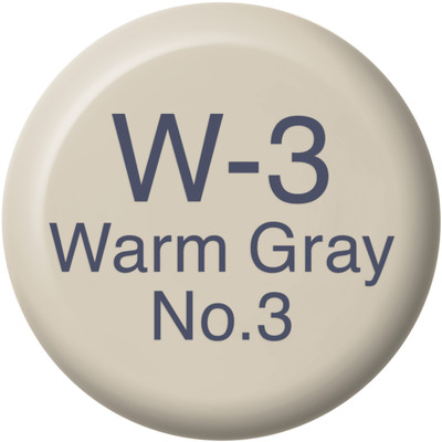 Copic Ink, W3 Warm Gray 3 (12ml)