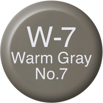 Copic Ink, W7 Warm Gray 7 (12ml)