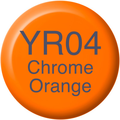 Copic Ink, YR04 Chrome Orange (12ml)