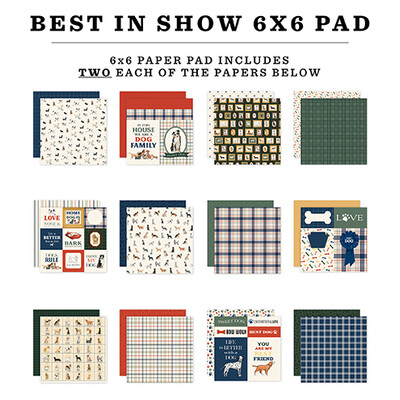 6X6 Paper Pad, Best In Show