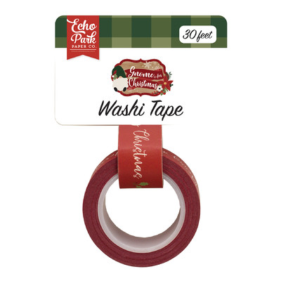 Washi Tape, Gnome for Christmas - Merry Christmas Mistletoe