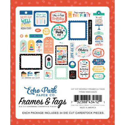 Frames & Tags, Hip Hip Hooray