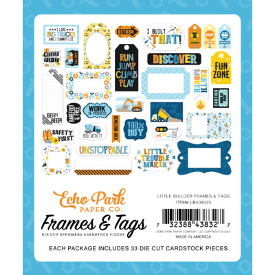 Frames & Tags, Little Builder