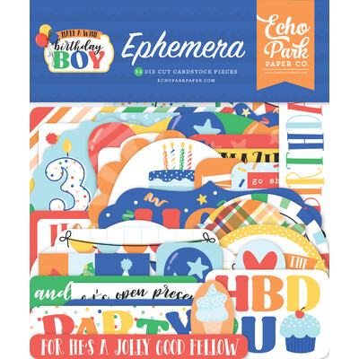 Ephemera, Make A Wish Birthday Boy