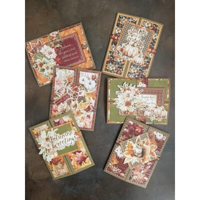 Card Kit, Autumn Greetings