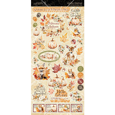 Sticker Set, Autumn Greetings