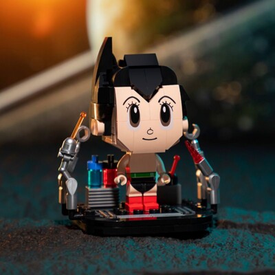 Building Brick Figure, Astro Boy - Mini