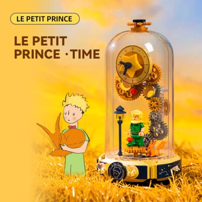 Building Brick Figure, Le Petit Prince - Time Travel