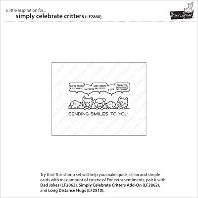 Clear Stamp, Simply Celebrate Critters