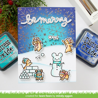 Clear Stamp, Snowball Fight