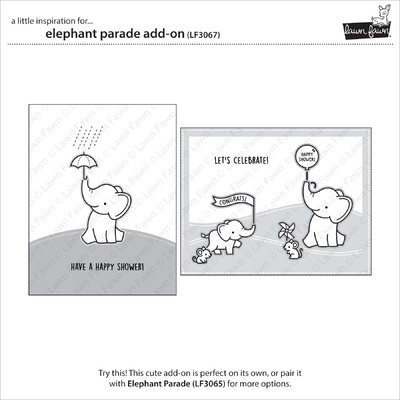Clear Stamp, Elephant Parade Add-On