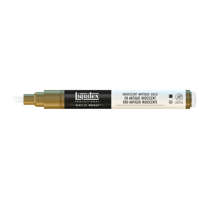 Acrylic Marker, Fine - Iridescent Antique Gold