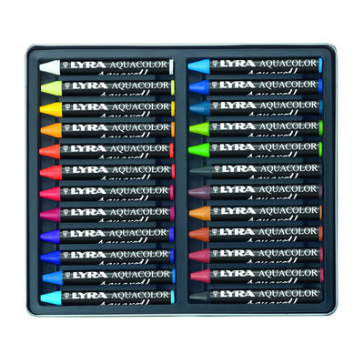 Aquacolor Crayon Set (24pc)