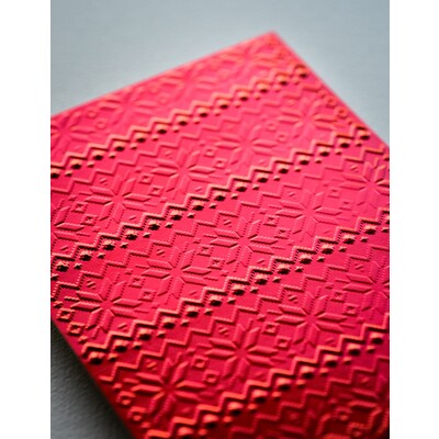 3D Embossing Folder, Winter Knit