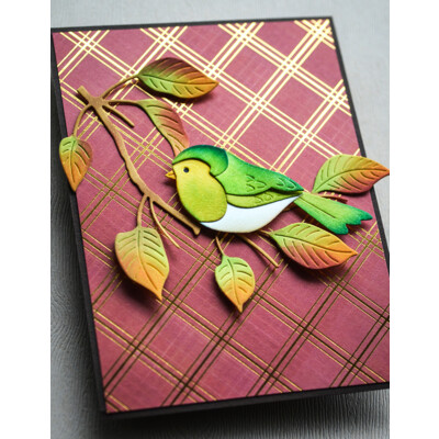 6X6 Paper Pack, Nutmeg Plaid