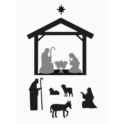 Die, Nativity Silhouette