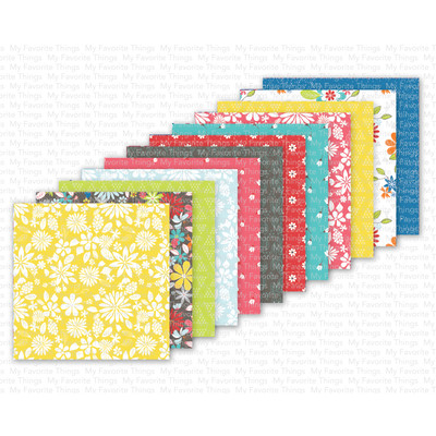 6X6 Paper Pad, Wildflowers