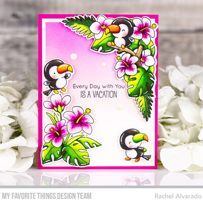 Clear Stamp, Tropical Toucans