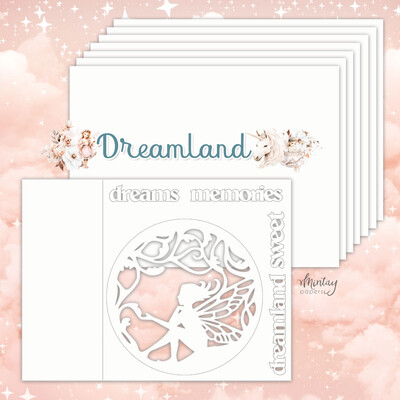6X8 Chipboard Album, Dreamland