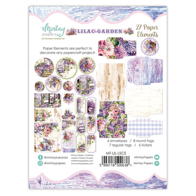 Paper Elements, Lilac Garden (27pc)