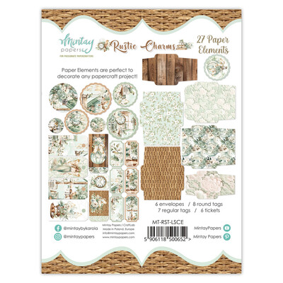 Paper Elements, Rustic Charms (27pc)